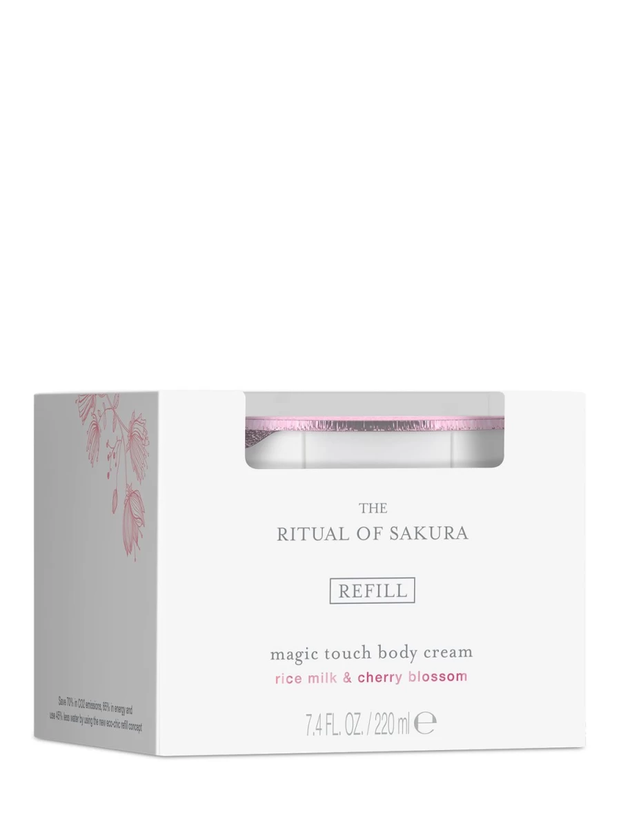 RITUALS White Refillable Body Cream - Hydrating Moisturizer for Soft Skin