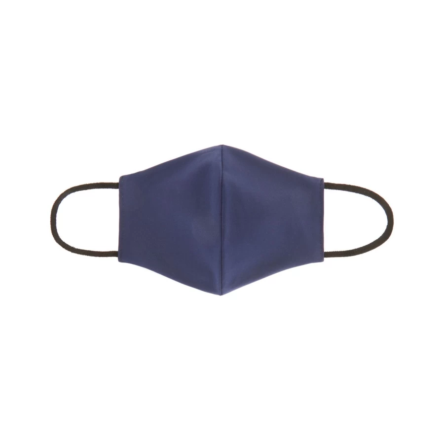 COINCASADESIGN Washable Blue Baby Mask - Reusable Solid Color Fabric Face Cover for Kids