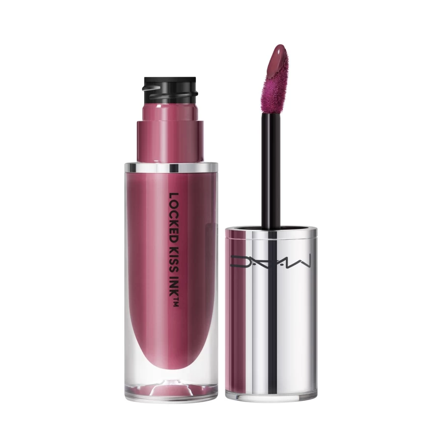 MAC COSMETICS Locked Kiss Ink Lipcolour Opulence - Long-Lasting Purple Lipstick