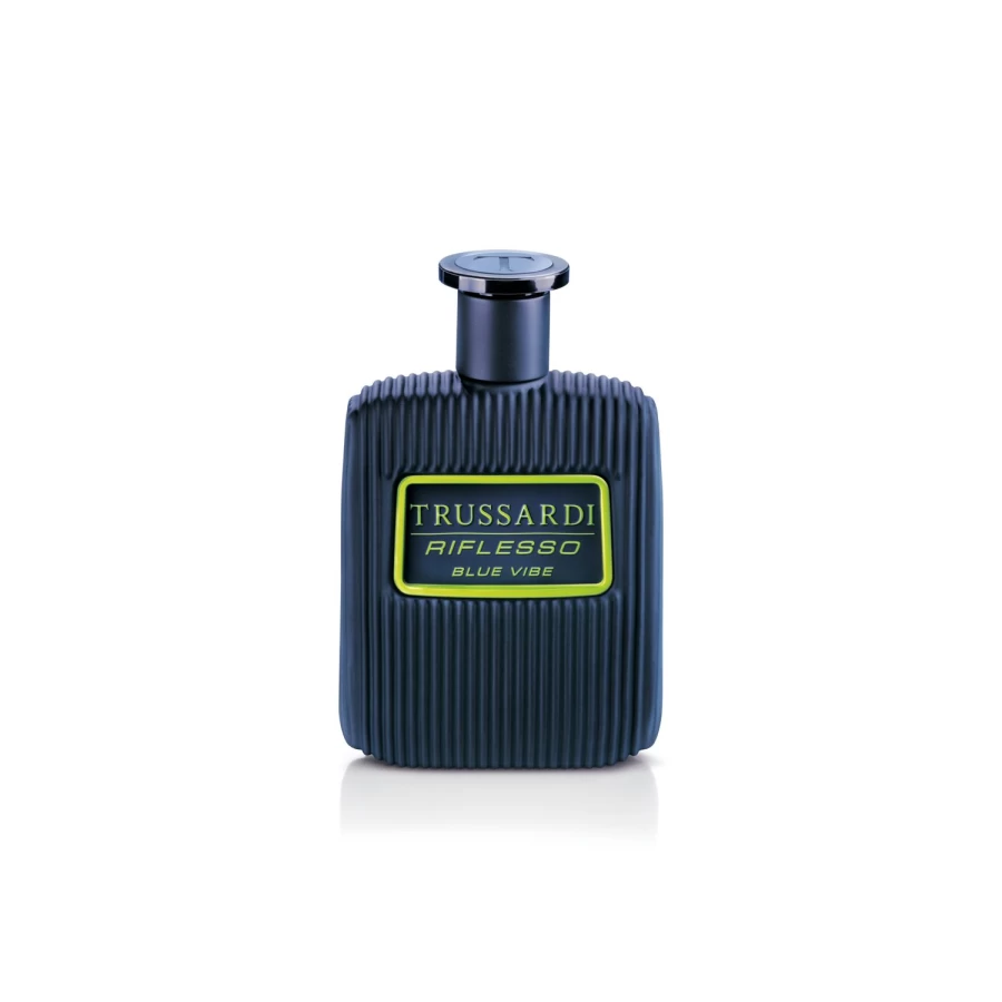 TRUSSARDI Riflesso Vibe Blue Eau De Toilette Spray for Men, 100ml Fresh Fragrance