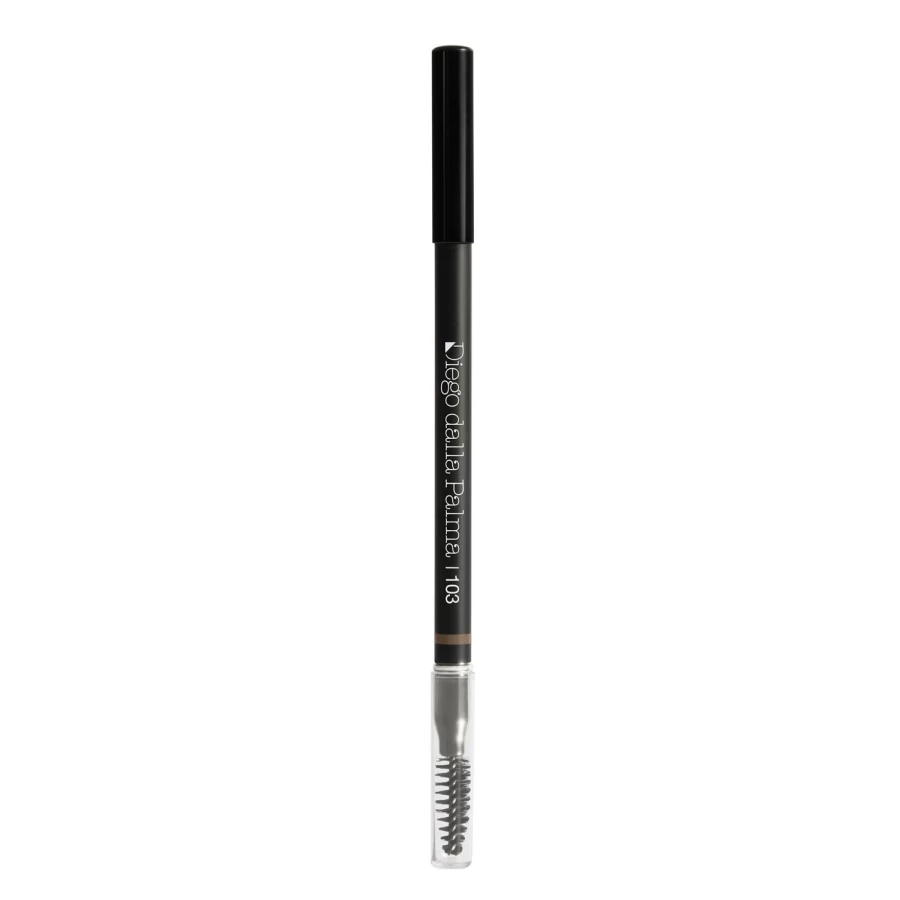 DIEGO DALLA PALMA Waterproof Eyebrow Pencil - Light Grey, Long-Lasting Smudge-Proof Makeup
