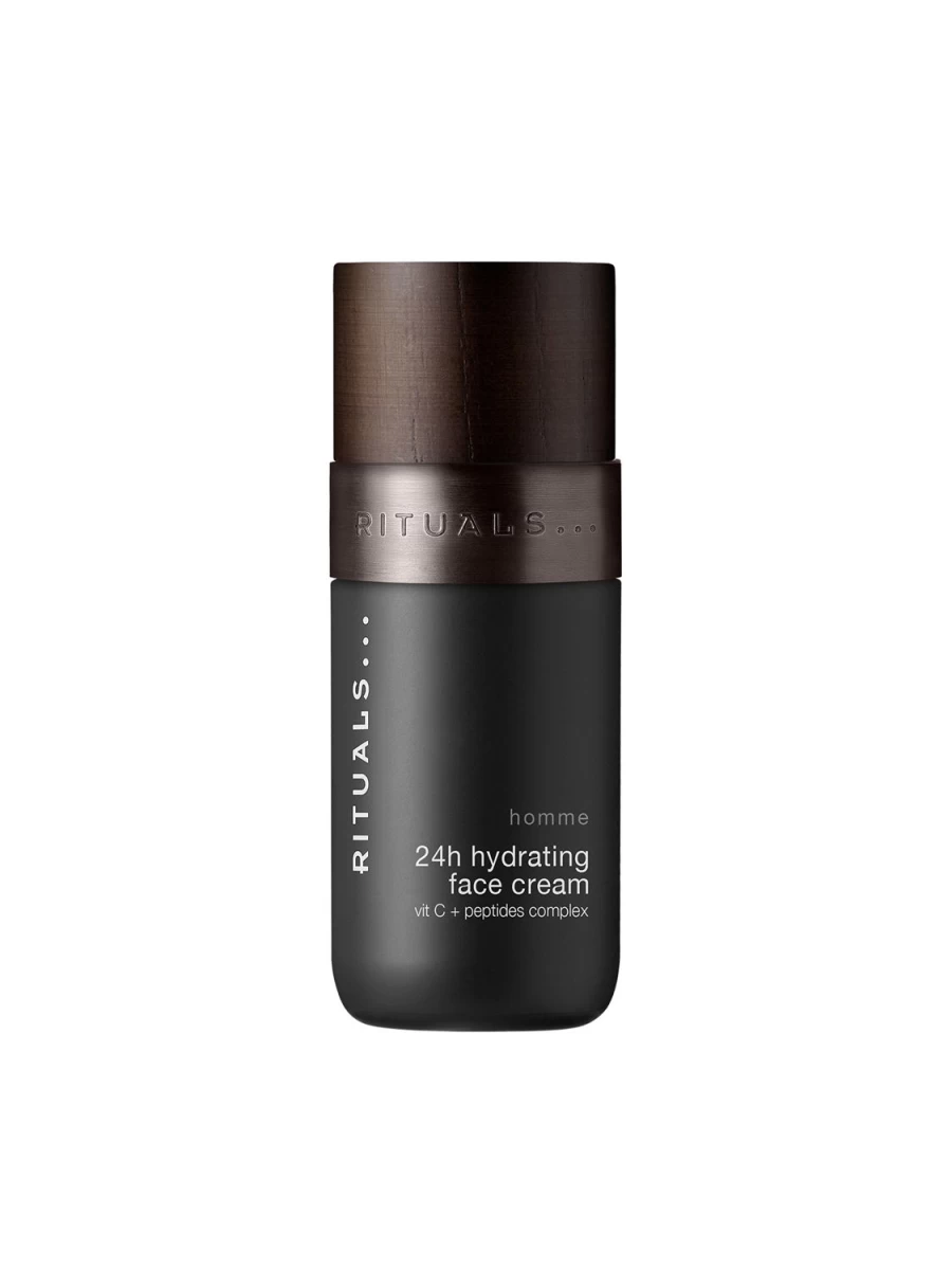 RITUALS Homme Black 24H Hydrating Face Cream for Men - Deep Moisturizing Skincare