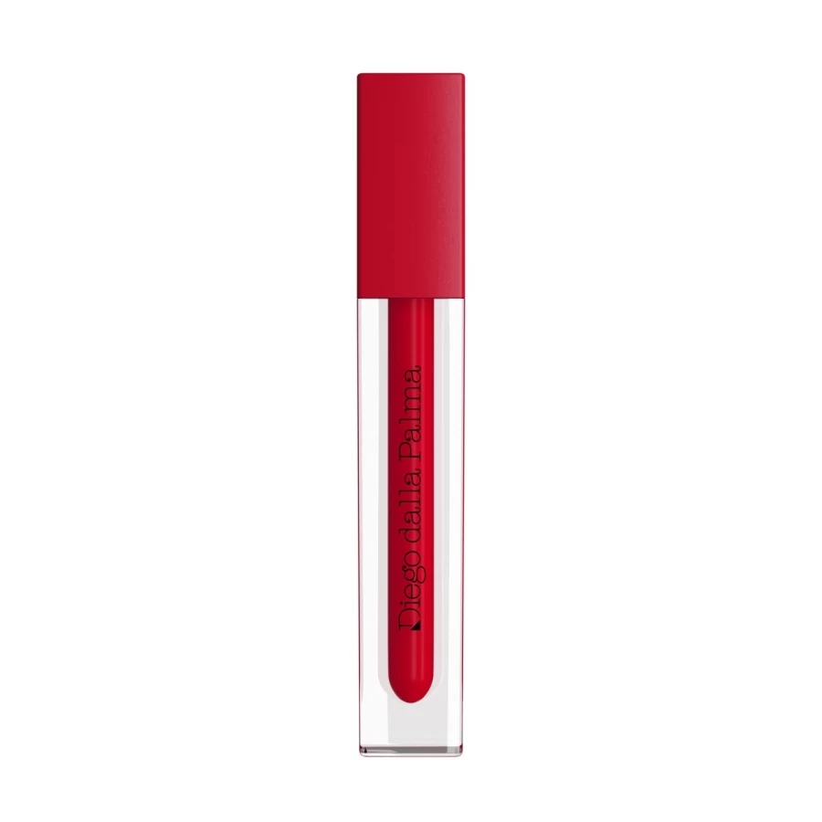 DIEGO DALLA PALMA Stay On Me Liquid Lipstick - Long-Lasting Matte Red Lipstick - Shade 38 Rosso