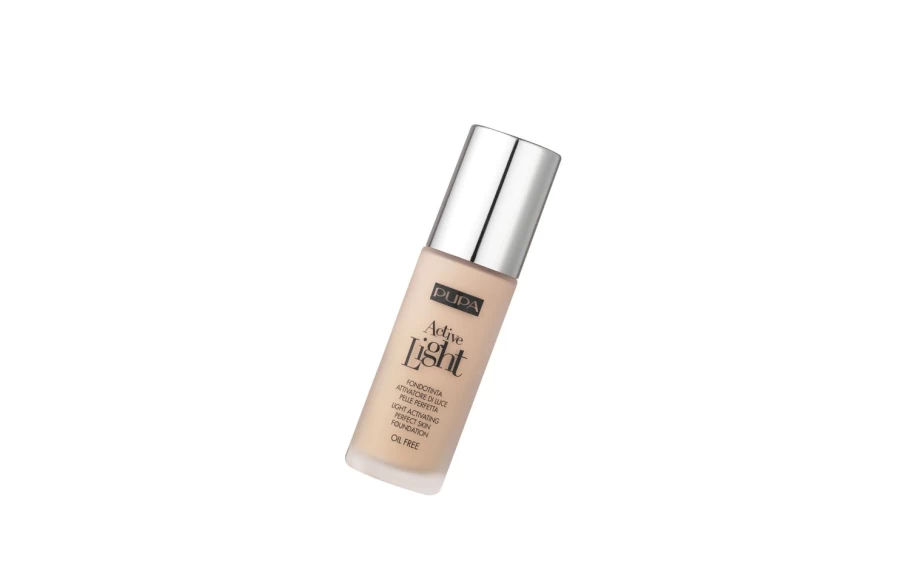 PUPA MILANO Active Light Foundation - 020 Nude, Lightweight & Radiant Finish