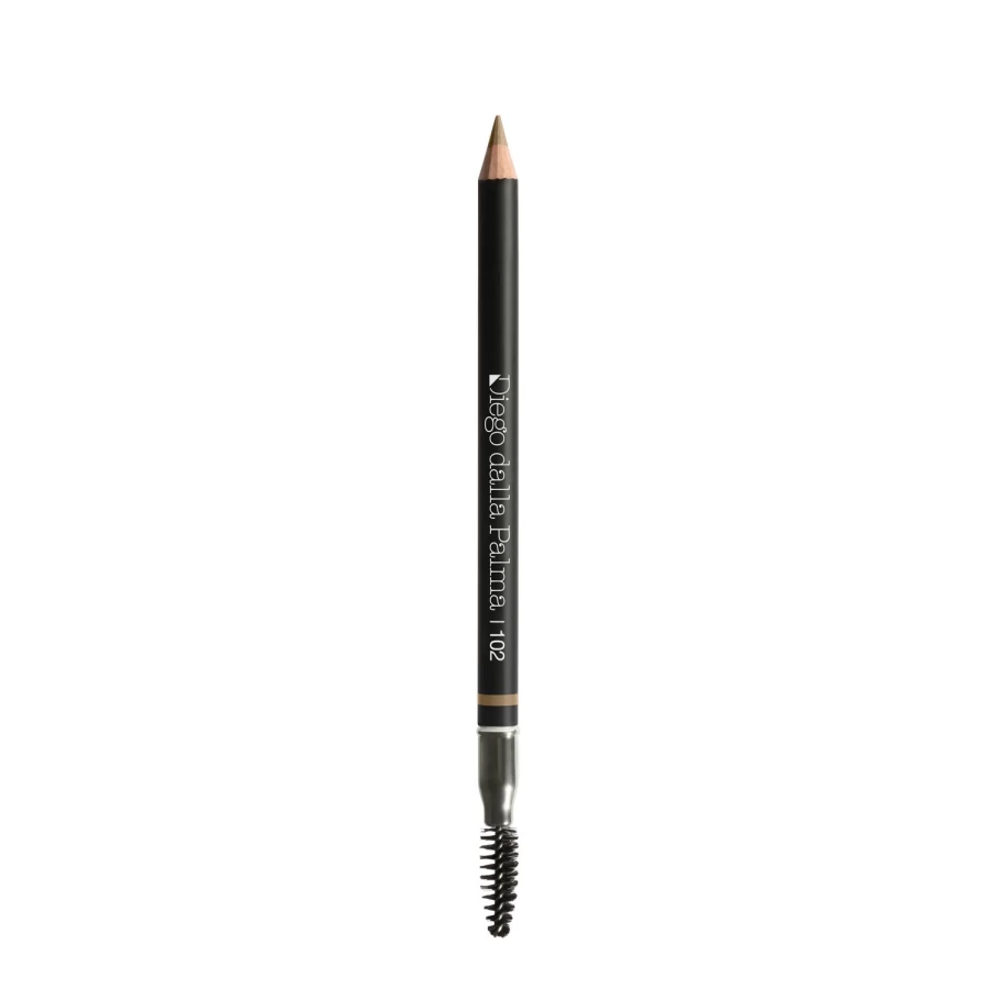 DIEGO DALLA PALMA Waterproof Eyebrow Pencil - Taupe Grey, Long-Lasting Smudge-Proof Brow Definer