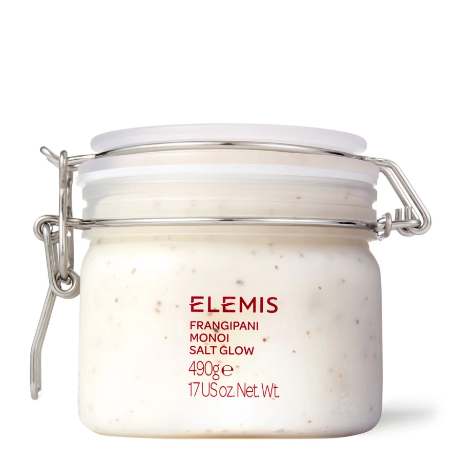 ELEMIS Frangipani Monoi Red Salt Glow Exfoliating Body Scrub for Smooth Skin