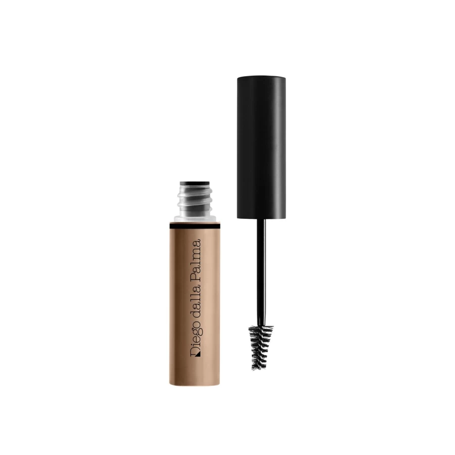 DIEGO DALLA PALMA Volumizing Eyebrow Fixer with Fibers - Light Brown, 26 Cappuccino, Long-Lasting Brow Enhancer