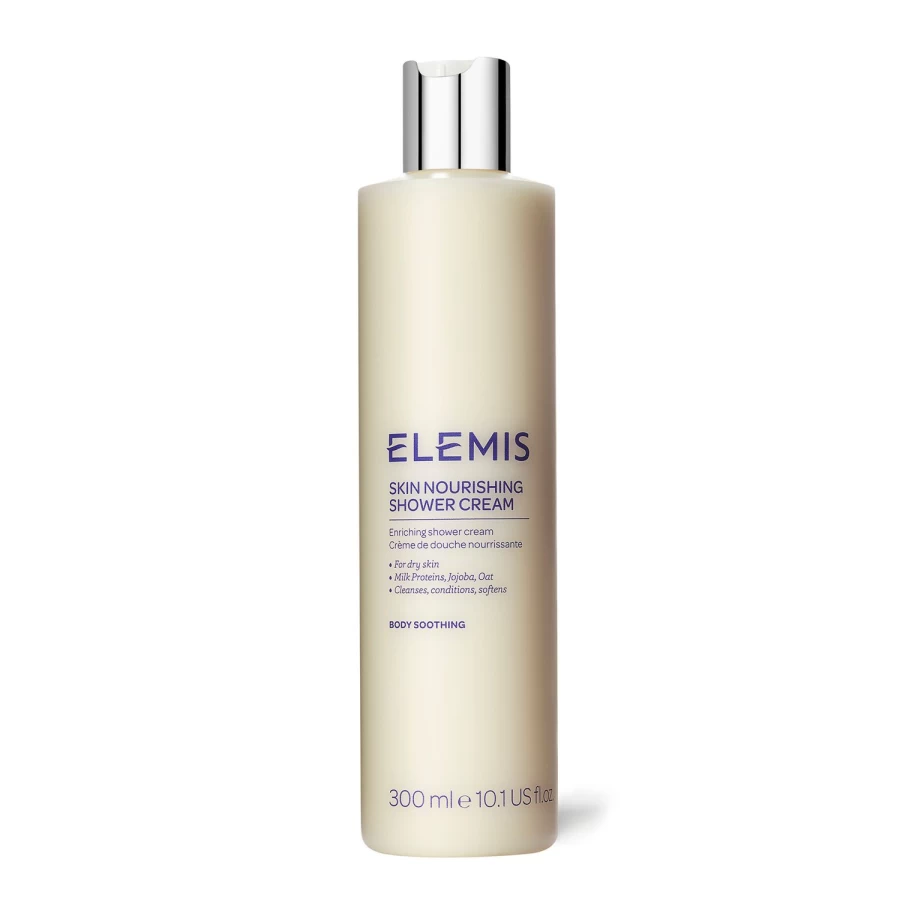 ELEMIS White Skin Nourishing Shower Cream - Hydrating & Moisturizing Body Wash for Soft, Smooth Skin