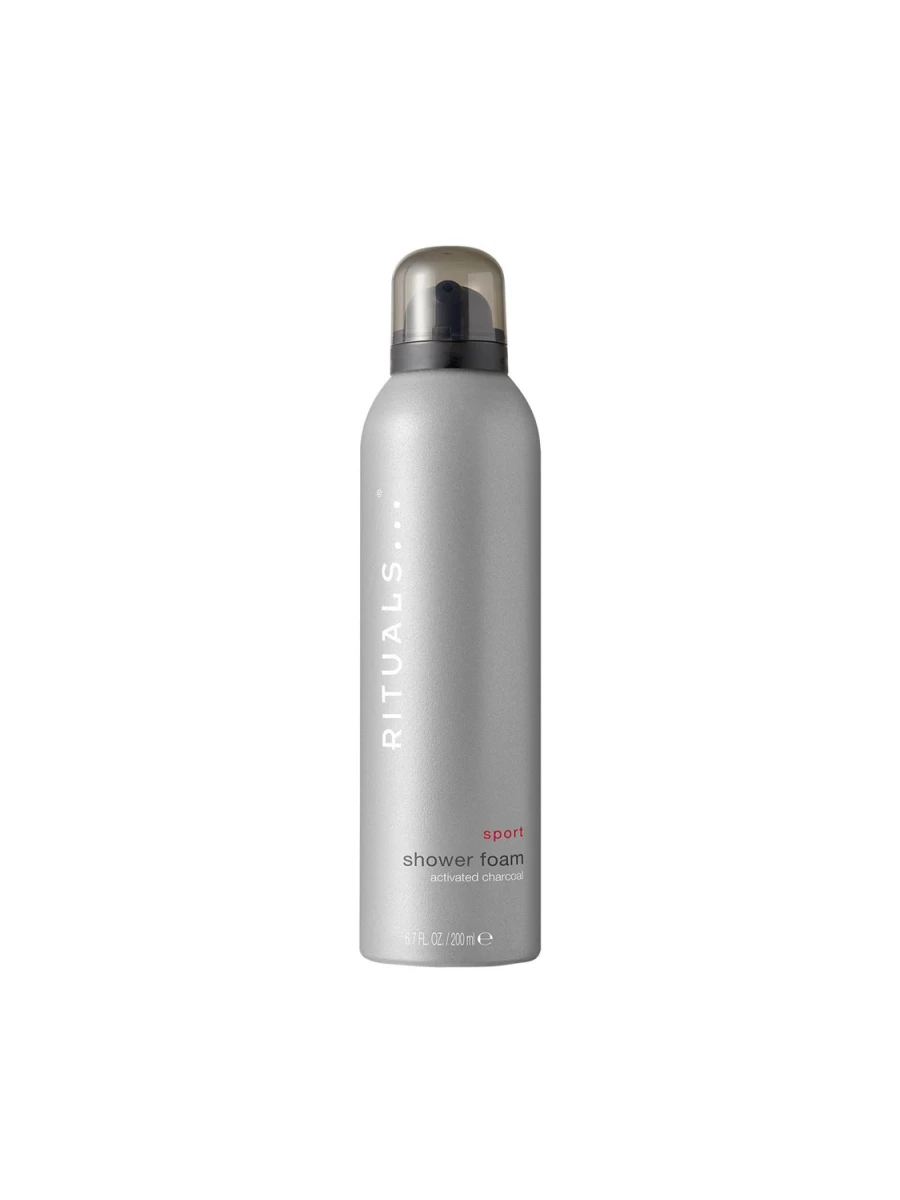RITUALS Sport Foaming Shower Gel for Men - Refreshing Grey Formula for Deep Clean & Hydration