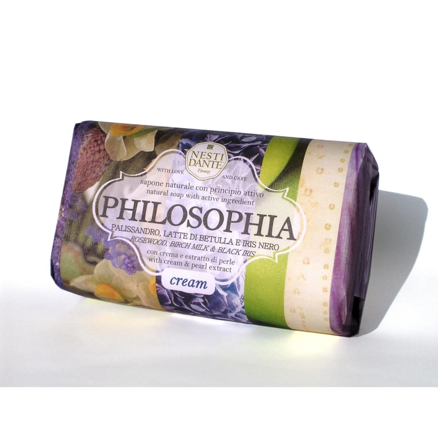 NESTI DANTE Philosophia - Luxurious White & Blue Scented Cream with Pearls for Skin Care