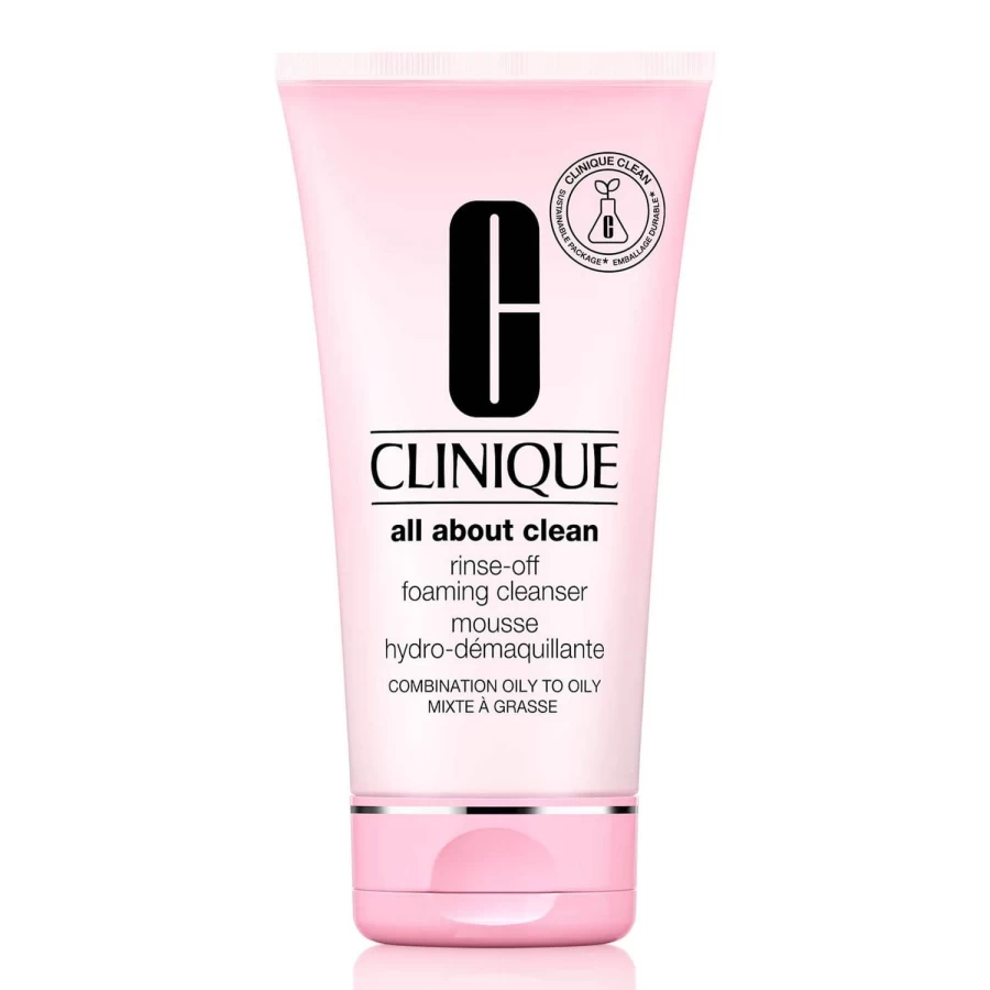 CLINIQUE Pink Foaming Facial Soap - Gentle Cleansing for Fresh, Radiant Skin