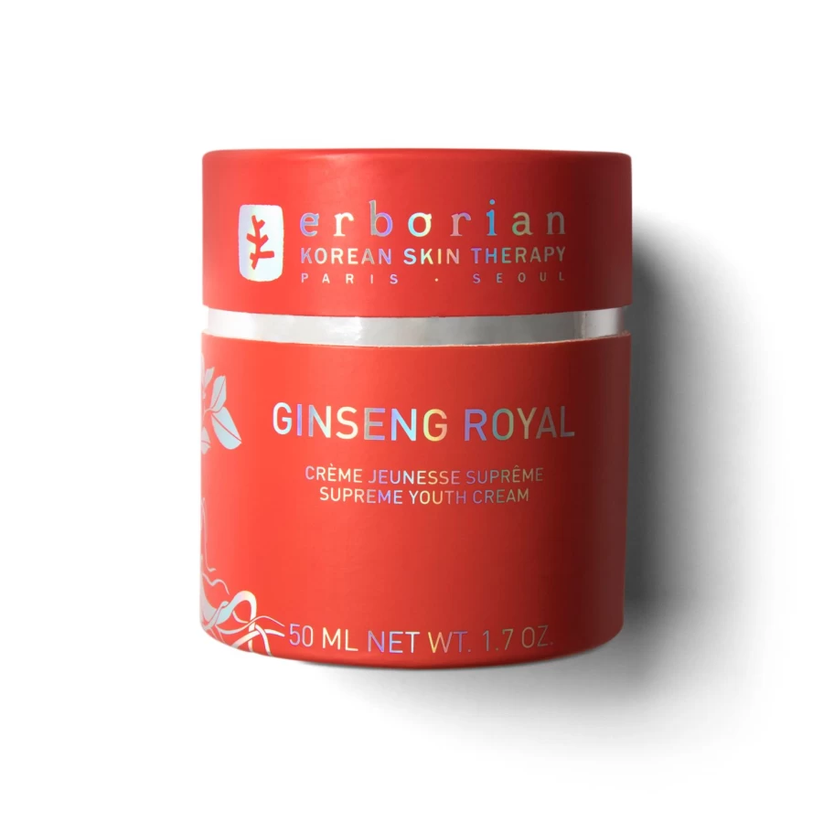 ERBORIAN Ginseng Royal Red Anti-Aging Cream - Rejuvenating Face Treatment