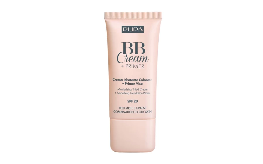 PUPA MILANO BB Cream with Primer for Combination to Oily Skin - Shade 001 Nude