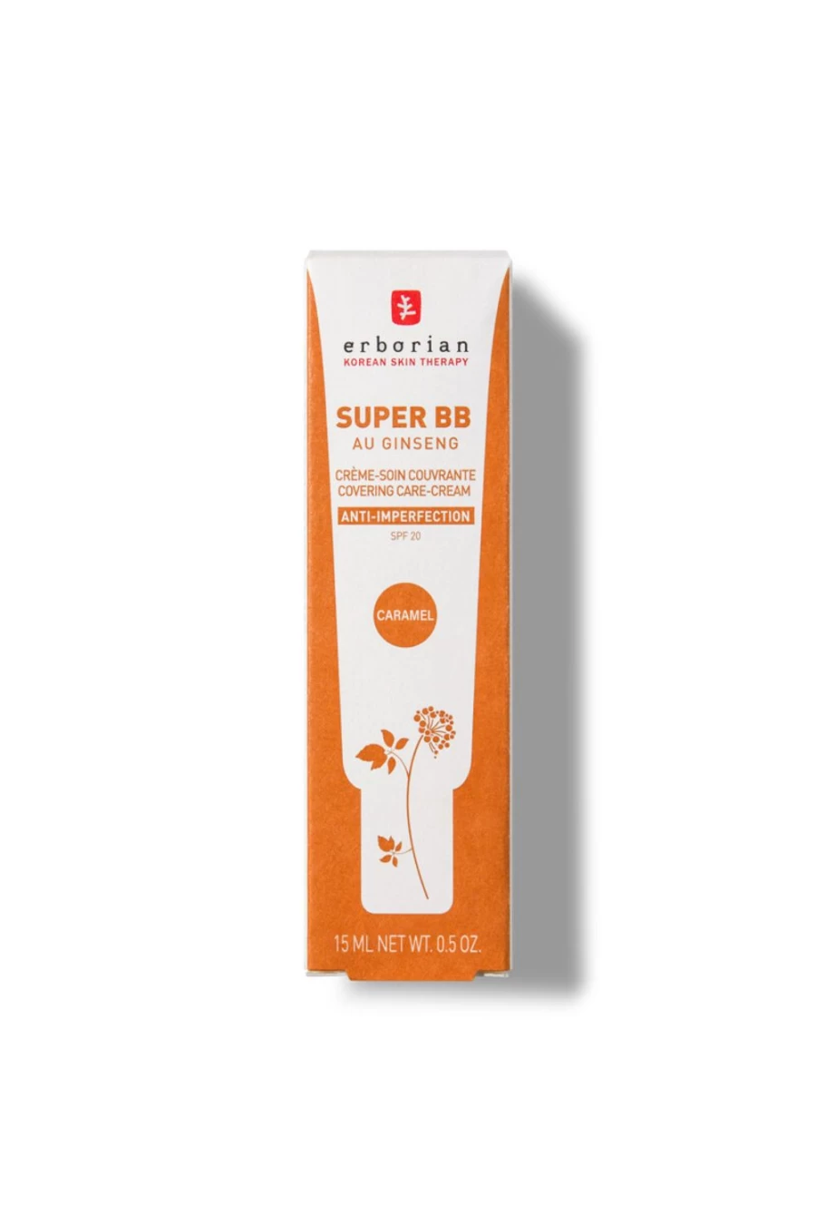 ERBORIAN Super Bb - Caramel Beige Tinted Beauty Balm for Radiant Skin