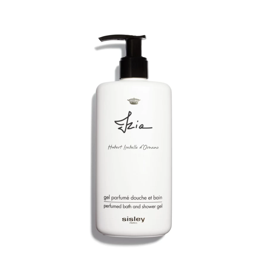 SISLEY PARIS Izia Shower Gel Perfumed Bath for Refreshing Cleanliness – Transparent Luxury Body Wash