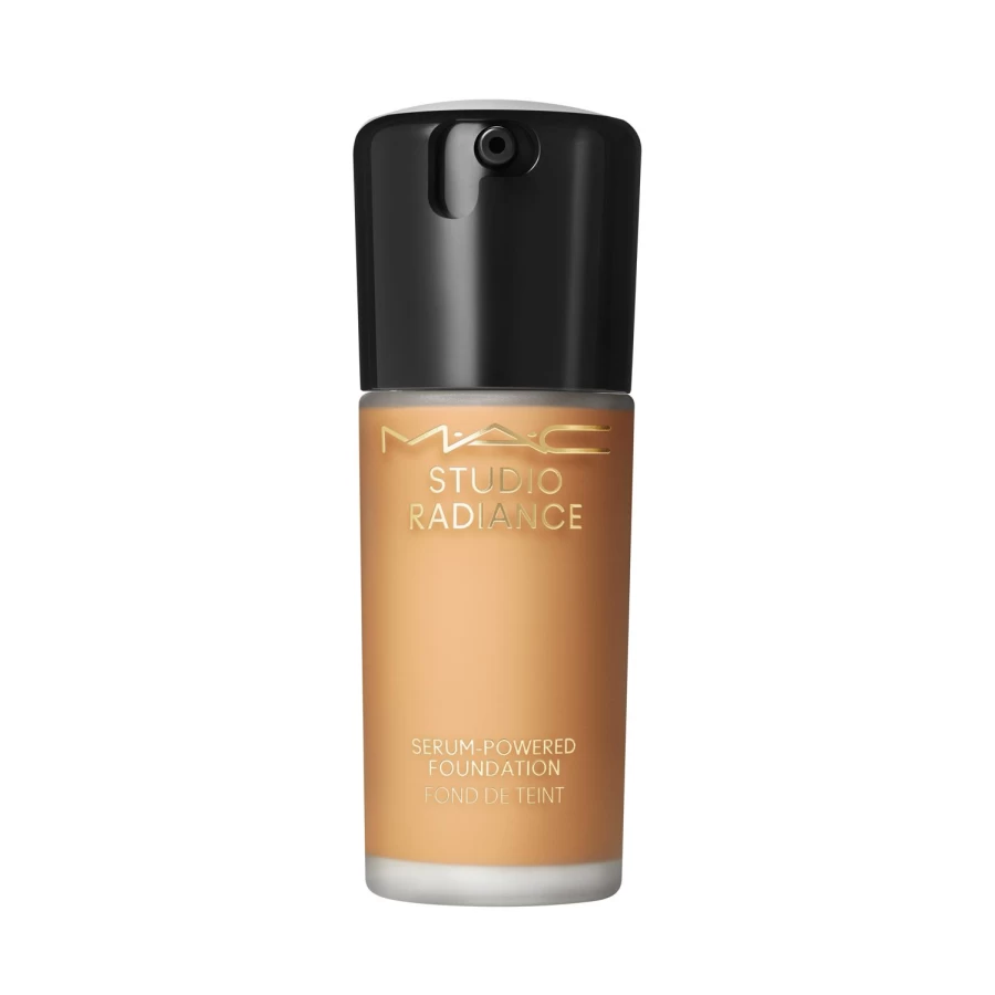 MAC COSMETICS Studio Radiance Serum-Powered Foundation - NC45, Lightweight Hydrating Liquid Makeup with Radiant Finish