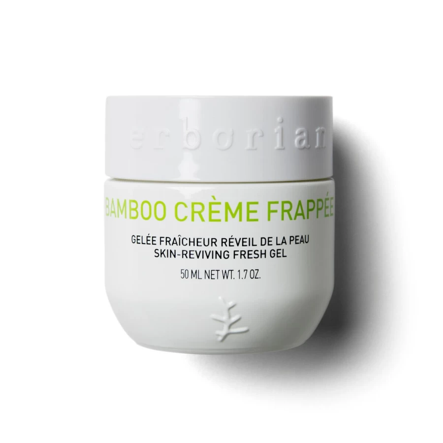 ERBORIAN Bamboo Cream Frappee Fresh Plumping Face Gel - Light Green Hydrating Skincare