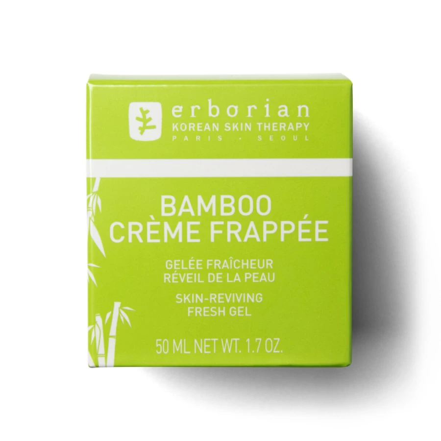 ERBORIAN Bamboo Cream Frappee Fresh Plumping Face Gel - Light Green Hydrating Skincare