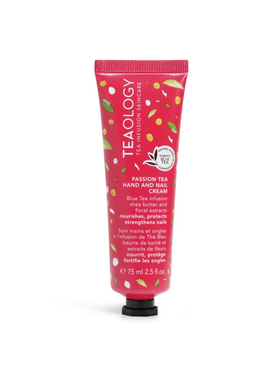 TEAOLOGY Red Passion Tea Infused Hand And Nail Cream For Moisturizing & Repair