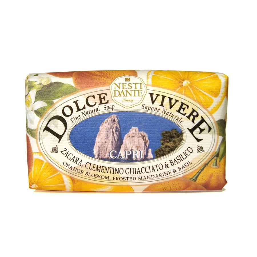 NESTI DANTE Capri Yellow Soap - Dolce Vivere Luxury Handmade Soap