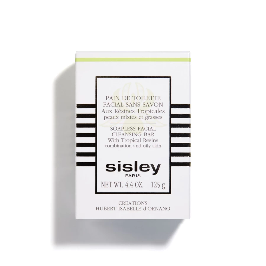 "SISLEY PARIS Pain De Toilette Facial Cleansing Bar - Transparent Soap for Gentle Skin Cleansing"