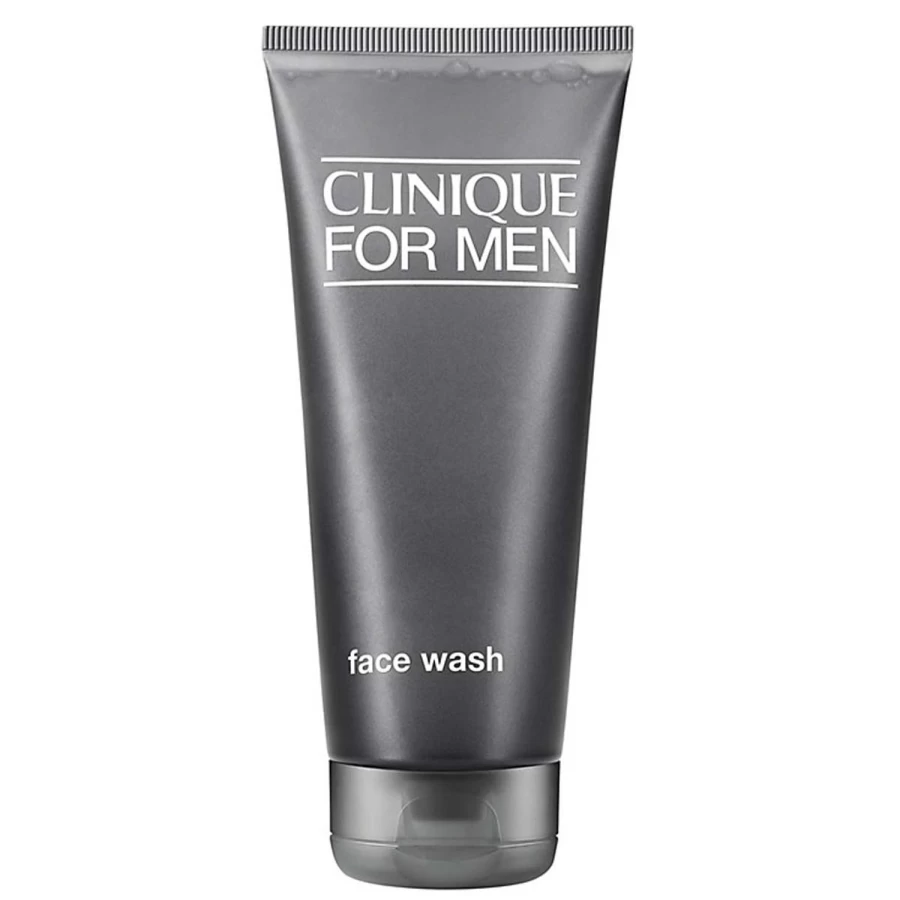 CLINIQUE Men's Black Facial Cleanser for Dry & Normal Skin - 200ml Oil-Free Face Wash