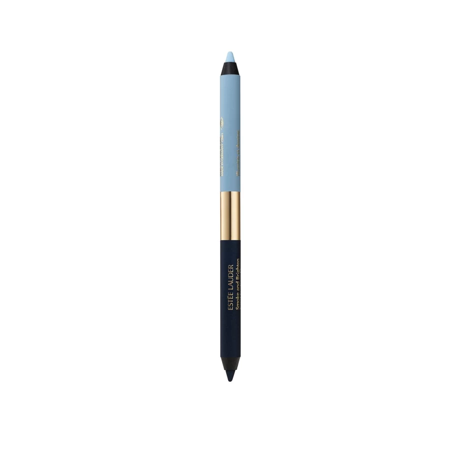 ESTÉE LAUDER Light Blue Kajal Eyeliner Duo - Smoke And Brighten Waterproof Eye Pencil