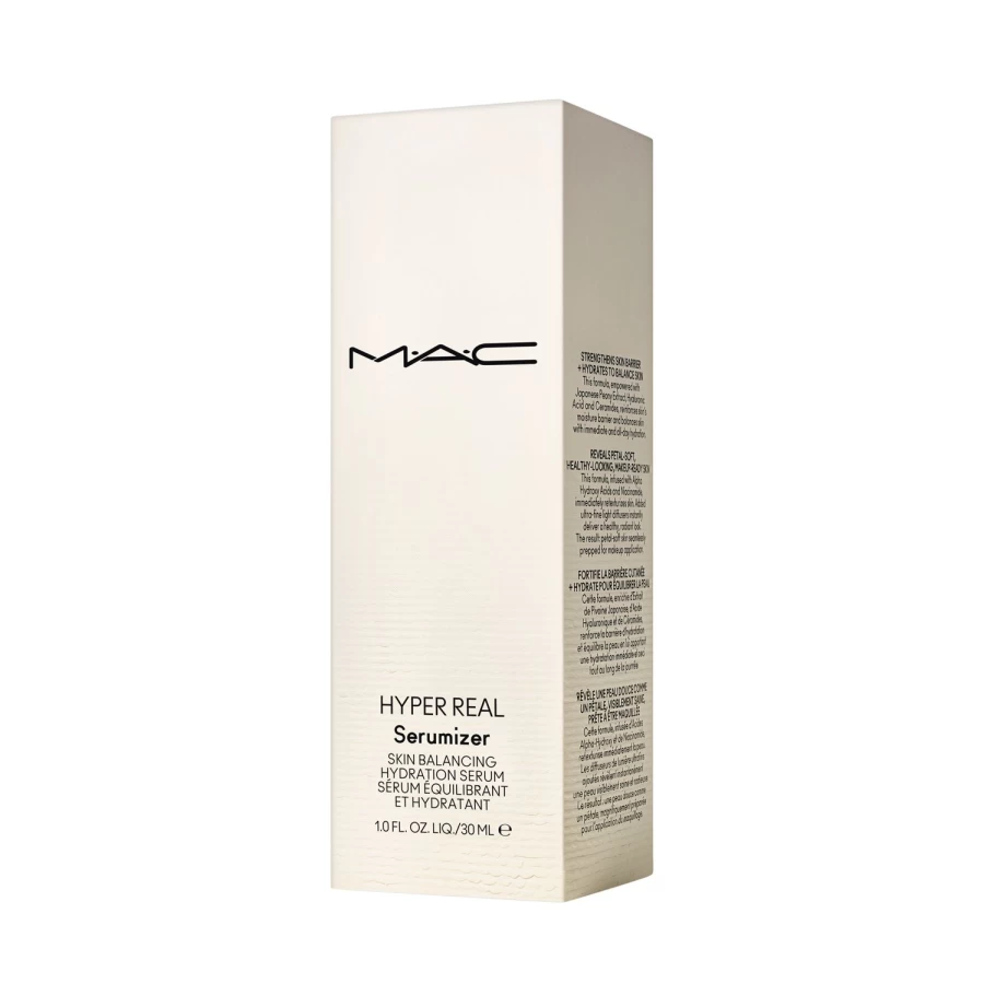 MAC COSMETICS Hyper Real Serumizer - Lightweight Hydrating Face Serum with Light Yellow Tone