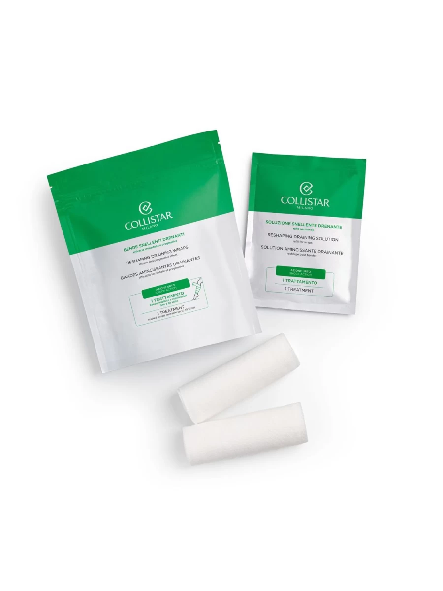 COLLISTAR White Reshaping & Draining Body Wraps for Slimming & Detox