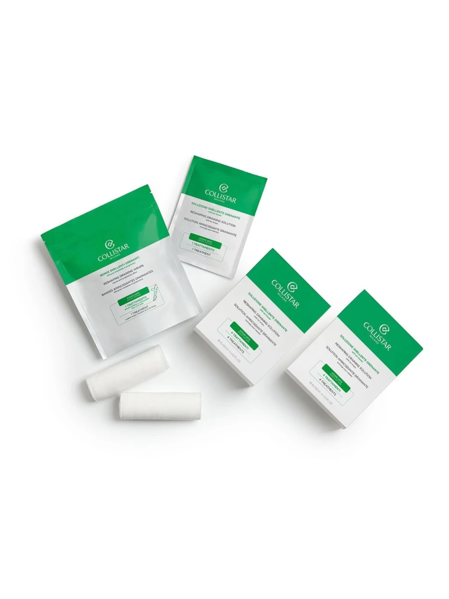COLLISTAR White Reshaping & Draining Body Wraps for Slimming & Detox