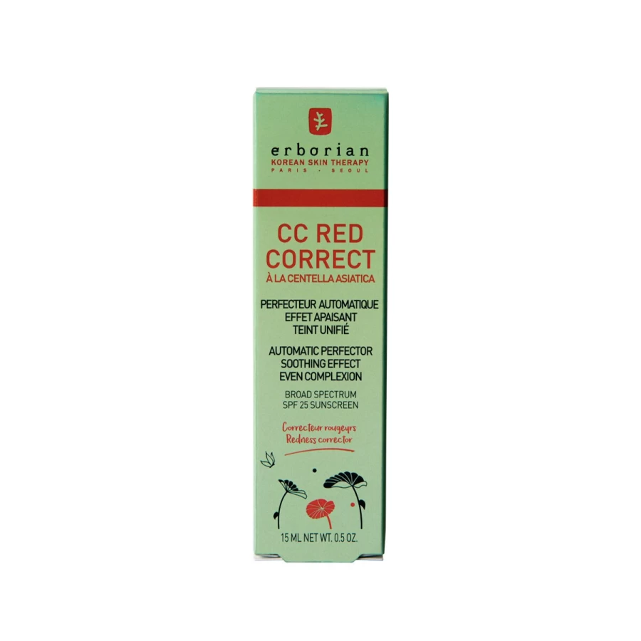 ERBORIAN CC Red Correct Green - Redness Neutralizing Color Corrector