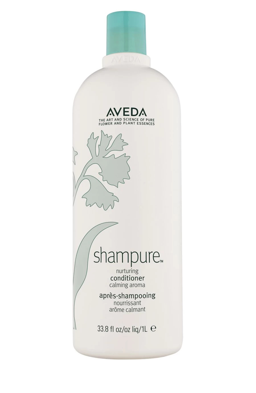 AVEDA Shampure Nurturing Conditioner 1 Liter - White, Moisturizing & Calming Hair Conditioner for All Hair Types