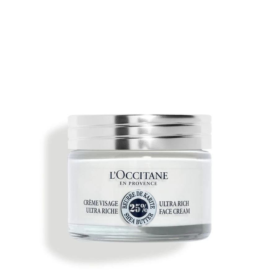 L'OCCITANE Ultra Rich Karite Face Cream - Intense Hydration & Nourishment for Dry Skin