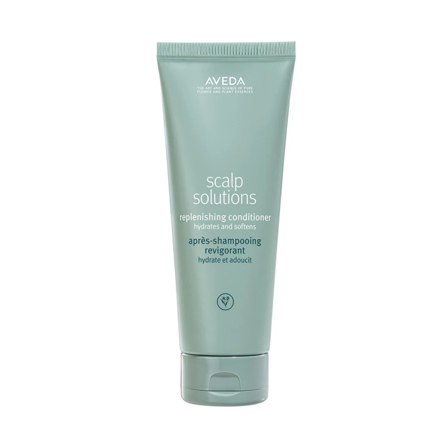 AVEDA Scalp Solutions Replenishing Conditioner 200ml - Light Blue Hydrating Hair Care for Dry Scalp