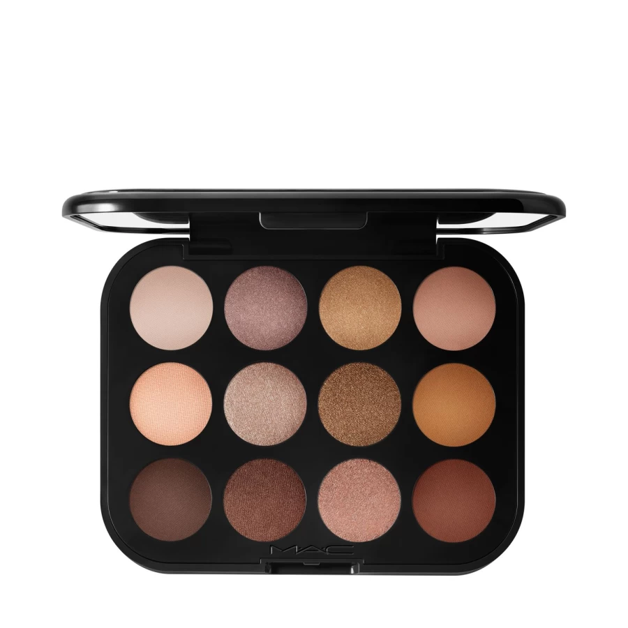 MAC COSMETICS Unfiltered S Connect In Colour Eye Palette X12 - Nude Eyeshadow Palette