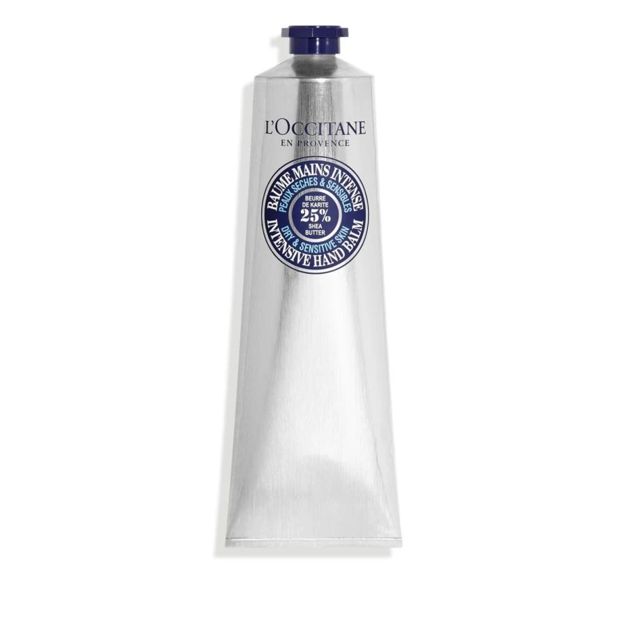 L'OCCITANE Intense Shea Hand Balm - Ultra-Nourishing Grey Shea Butter Hand Cream for Dry Skin