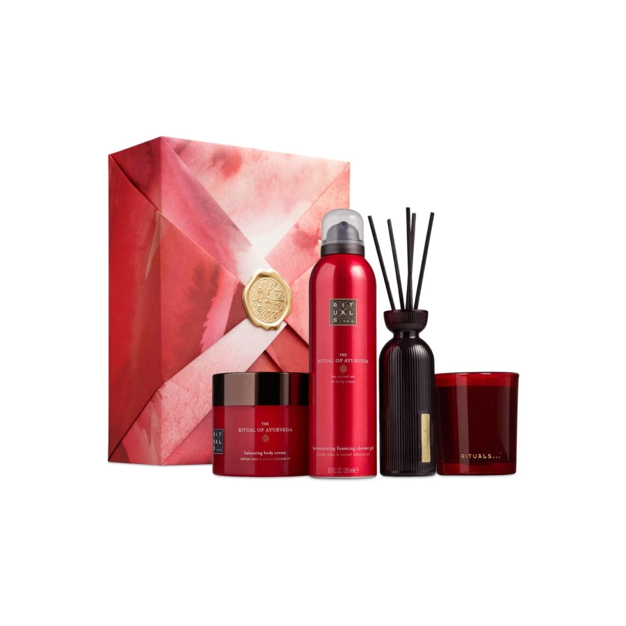 RITUALS Ayurveda Luxury Gift Set Large - Red Holistic Wellness Collection