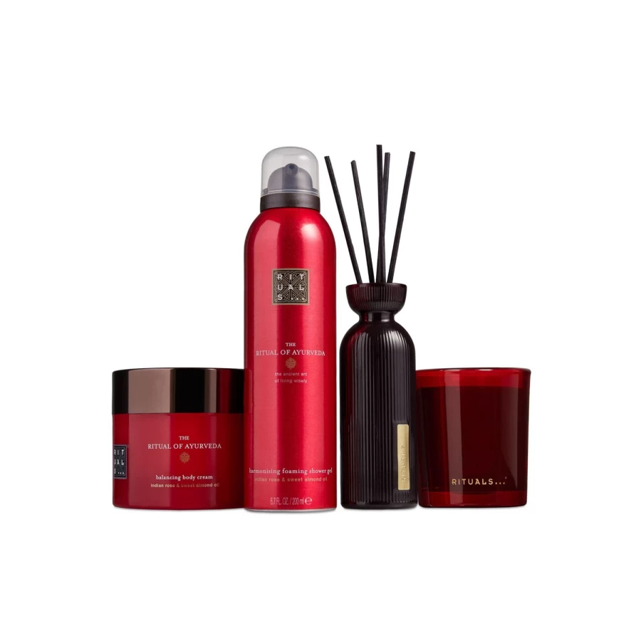 RITUALS Ayurveda Luxury Gift Set Large - Red Holistic Wellness Collection