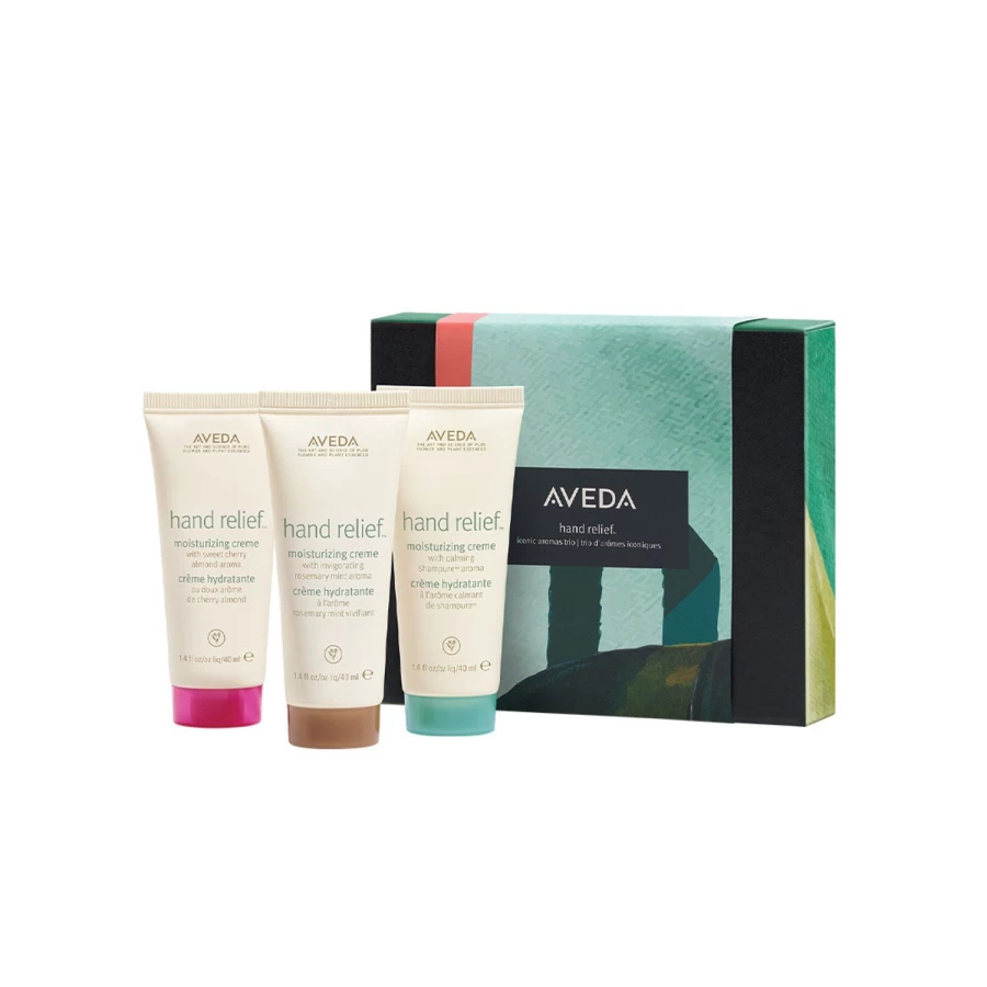 AVEDA Hand Relief Iconic Trio Gift Set - Multicolor Moisturizing Hand Cream Collection