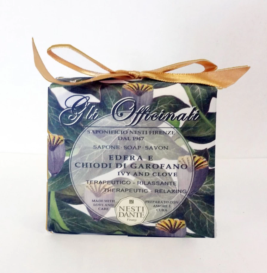 NESTI DANTE Officinale Ivy & Carnation Green Botanical Soap Bar