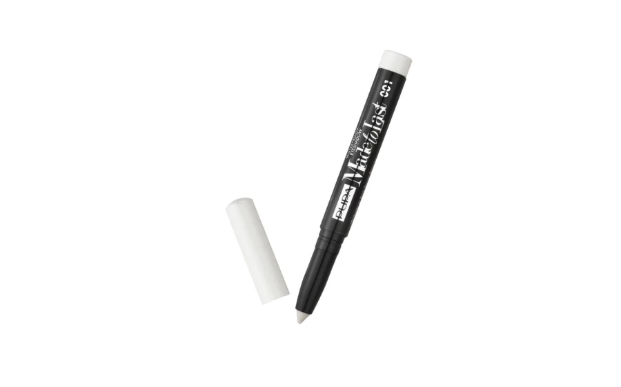 PUPA MILANO Made To Last Eyeshadow - 001 Flash White Long-Lasting Matte Finish