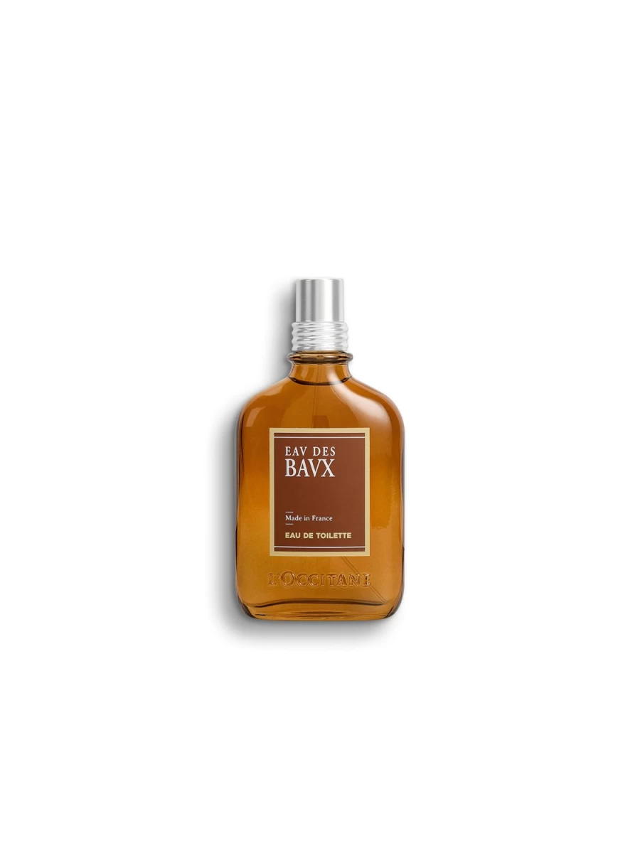 L'OCCITANE Baux Eau De Toilette for Men, 75ml Fragrance, Transparent Scent, Long-Lasting Cologne