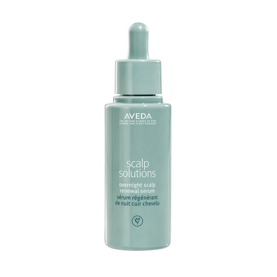 AVEDA Scalp Solutions Overnight Renew Serum 50ml - Light Blue Hair Treatment for Scalp Care