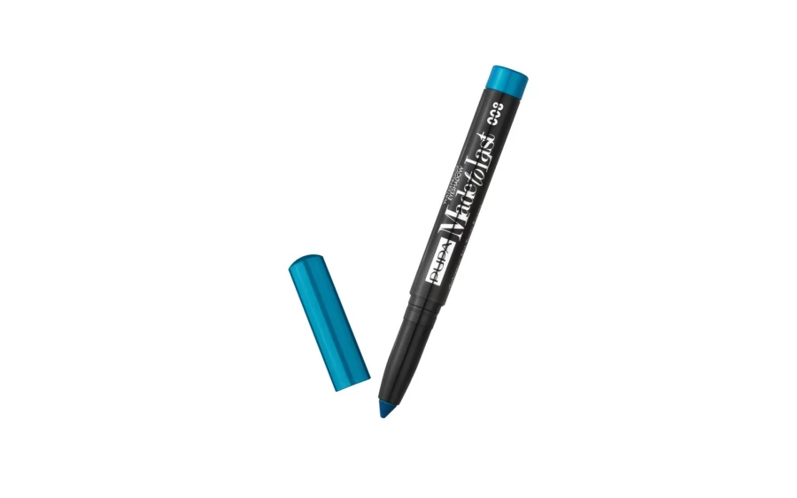 PUPA MILANO Made To Last Eyeshadow - 008 Pool Blue, Long-Lasting Vibrant Color