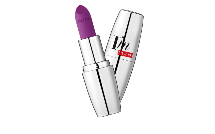 PUPA MILANO I'M Matt Lipstick - 052 Savage Cyclamen, Matte Finish Long-Lasting Lip Color