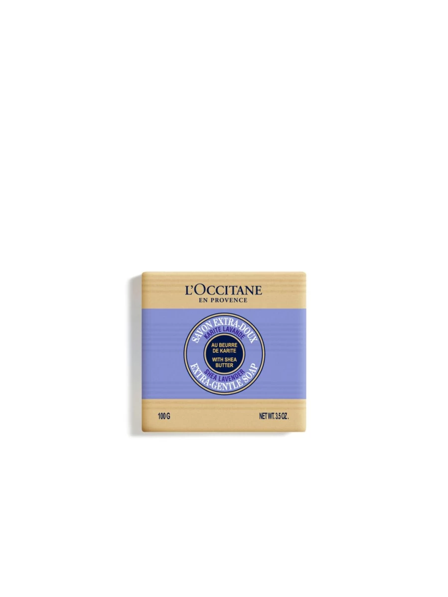 L'OCCITANE Shea Butter Lavender Transparent Soap 100g