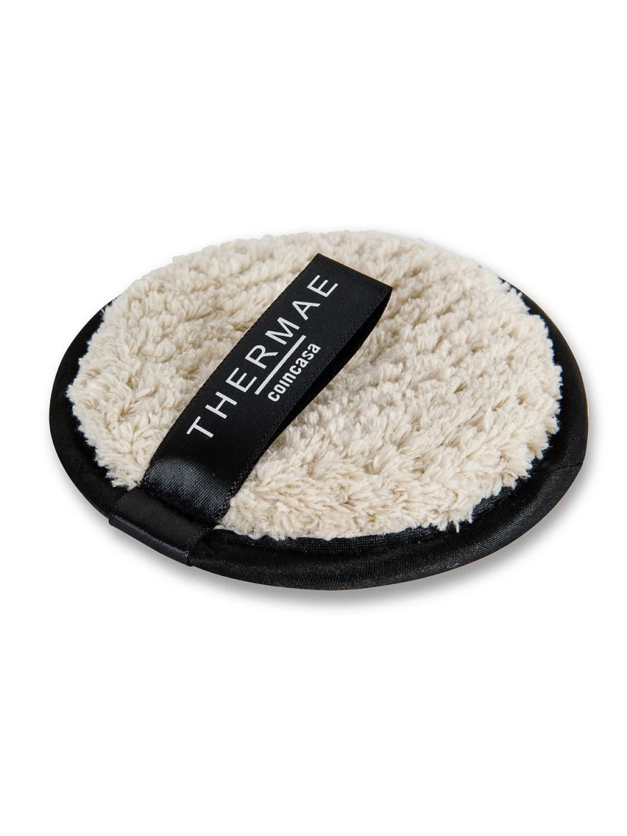 COINCASA 2-Pack Reusable Makeup Remover Pads - Eco-Friendly Brown Facial Cleansing Disks