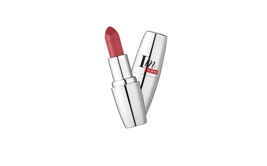 PUPA MILANO I'M Lipstick - 408 Mysterious Pink, Hydrating Matte Lipstick, Long-Lasting Makeup