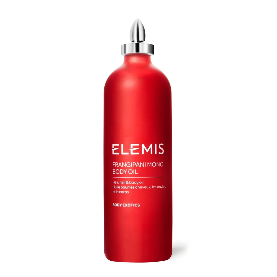 ELEMIS Frangipani Monoi Body Oil - Nourishing Red Floral Scent for Hydrated Skin