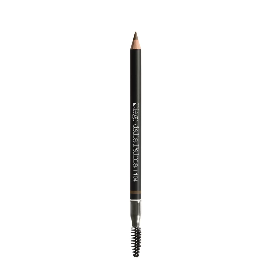 DIEGO DALLA PALMA Waterproof Eyebrow Pencil - Grey, Long-Lasting Smudge-Proof Brow Definer for Natural Look